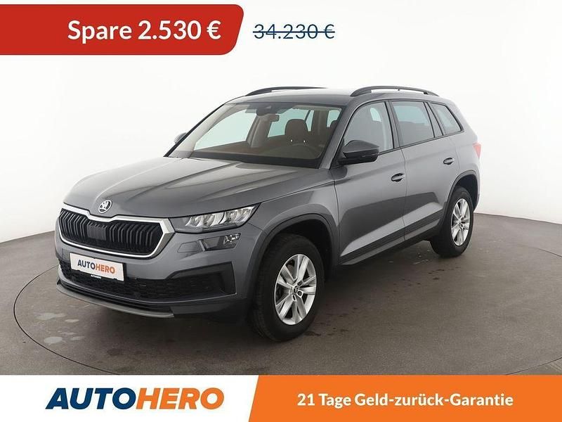Grau Gebraucht 2023 Skoda Kodiaq Ambition SUV | 31.700 € (Superpreis) - Bild 1/3
