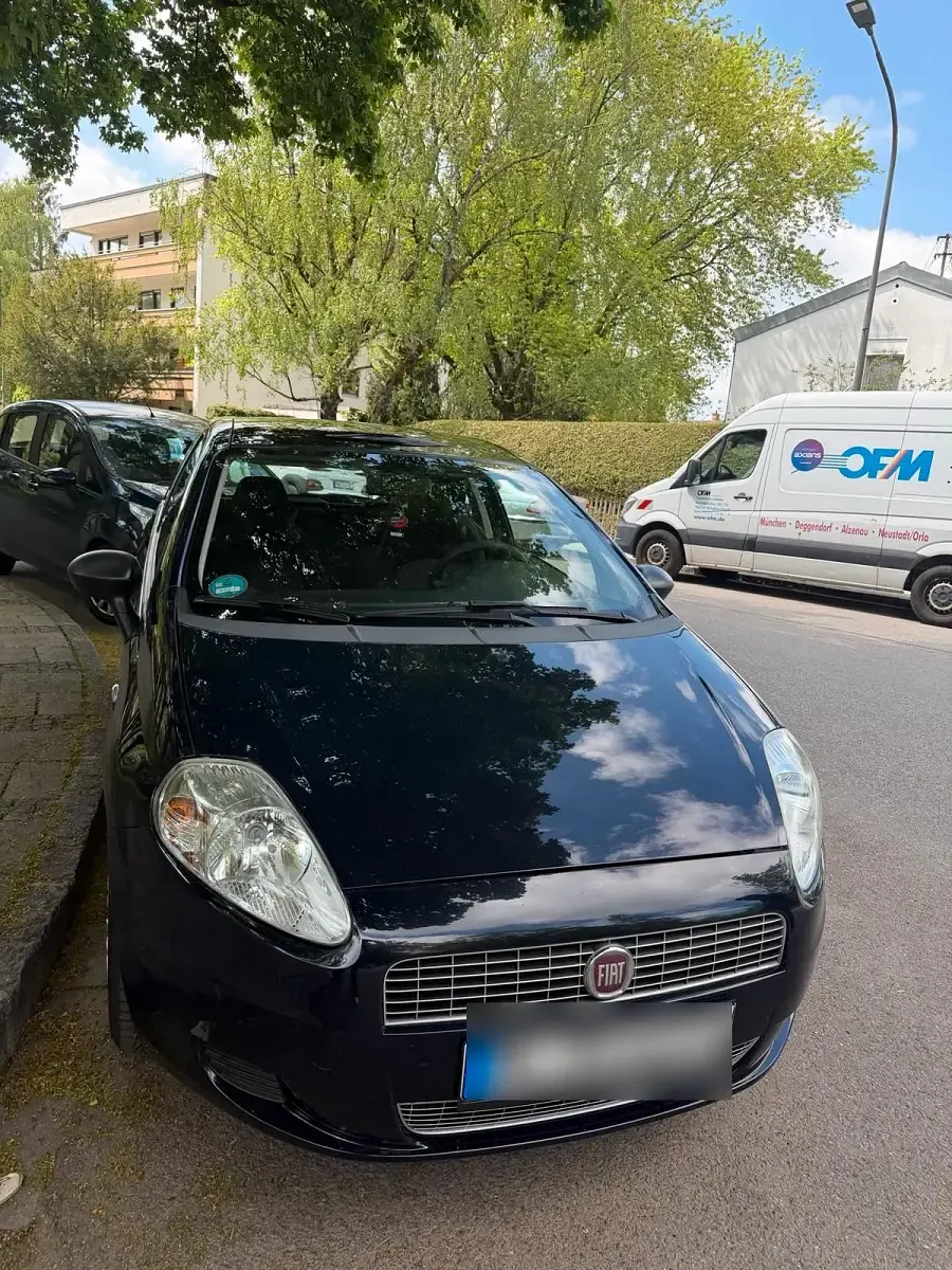 Gebraucht Fiat Grande Punto Dynamic 77 PS (56 kW) 2009 Blau Kleinwagen
