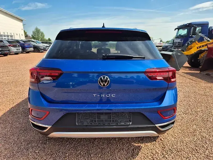 Usata VW T-Roc Style 150 CV (110 kW) 2022 Blu SUV