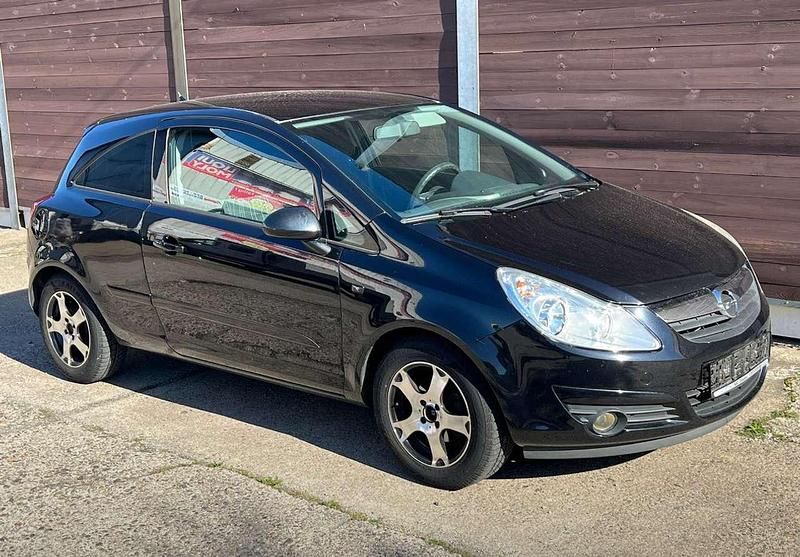 Schwarz Gebraucht 2007 Opel Corsa Cosmo Limousine | 2.799 € (Fairer Preis) - Bild 1/4
