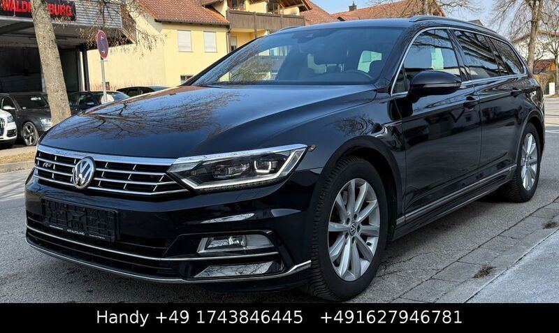 Schwarz Gebraucht 2016 VW Passat R-line Kombi | 15.990 € (Fairer Preis) - Bild 1/4