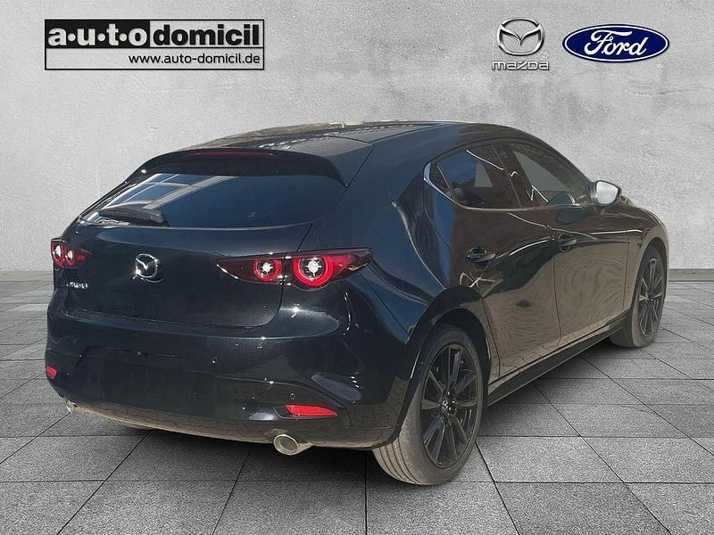 Neu Mazda 3 Exclusive-Line 186 PS (136 kW) 2025 Jet black Limousine