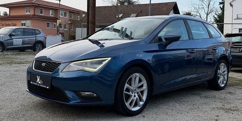 Gebraucht Seat Leon ST Style 125 PS (91 kW) 2015 Blau Kombi