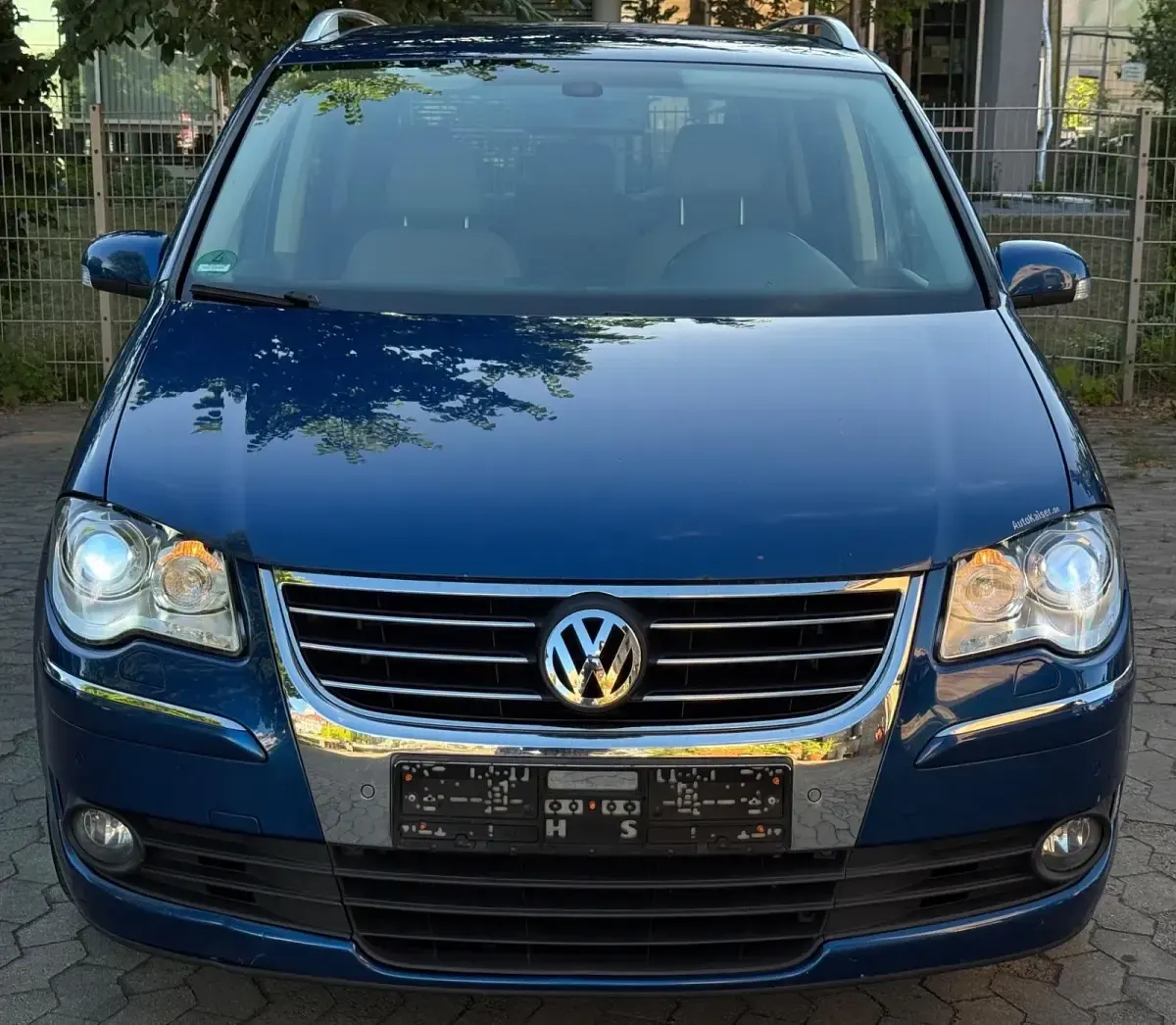 Brugt VW Touran Highline 170 HK (125 kW) 2008 Blå MPV