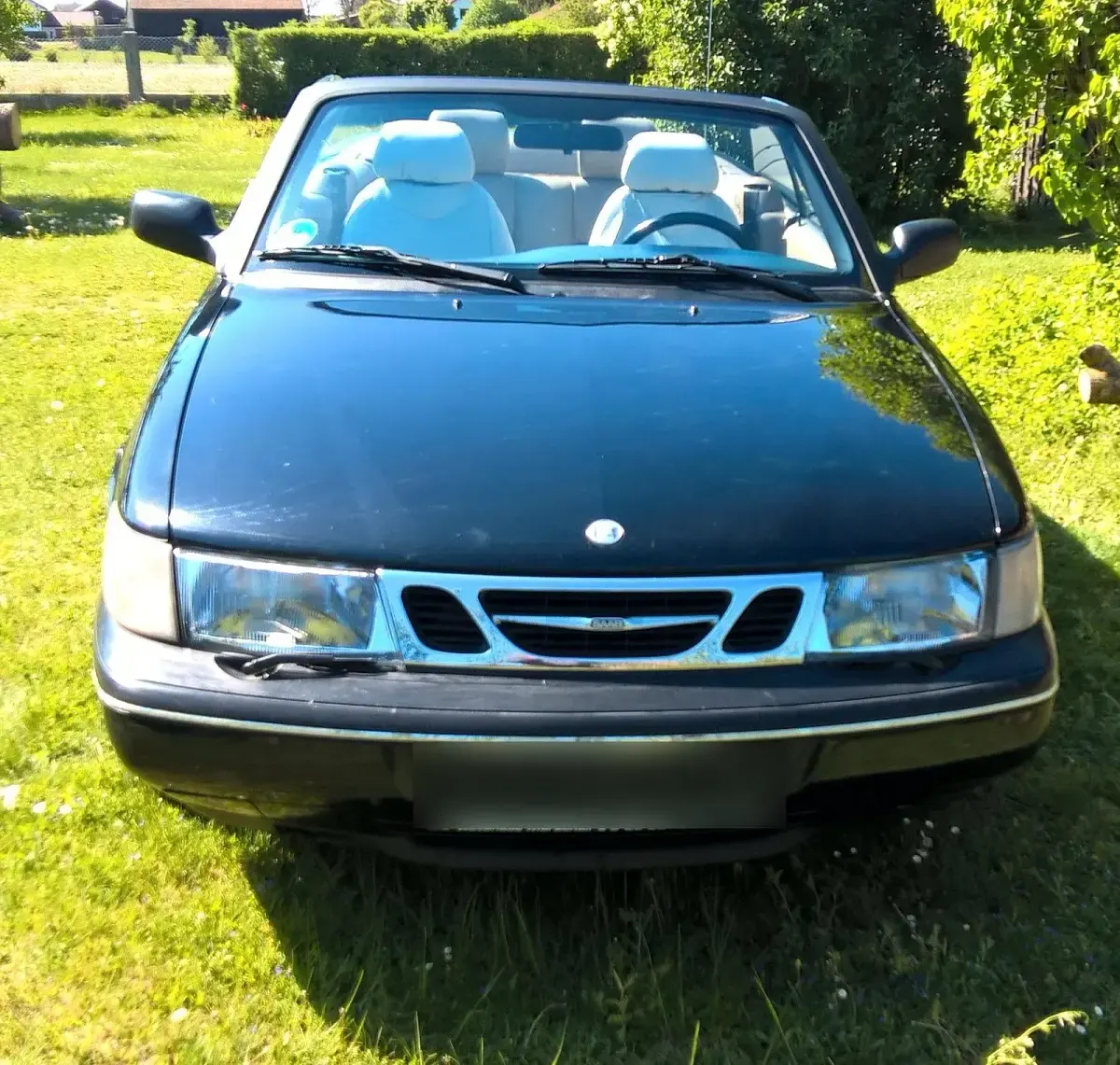 Gebraucht Saab 900 Cabriolet 131 PS (96 kW) 1997 Schwarz Cabrio