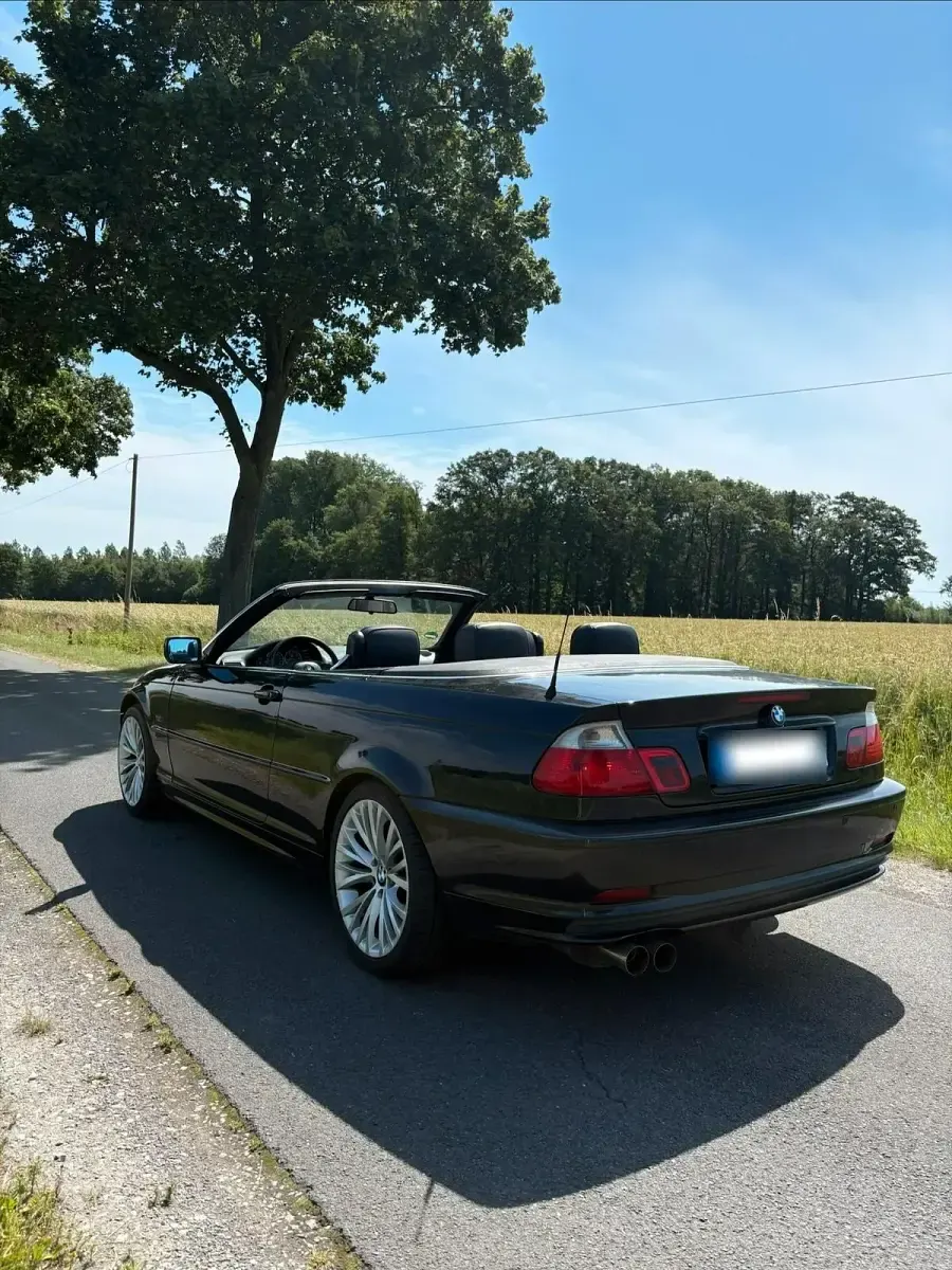 Gebraucht BMW 325 Cabriolet 192 PS (141 kW) 2000 Schwarz Cabrio