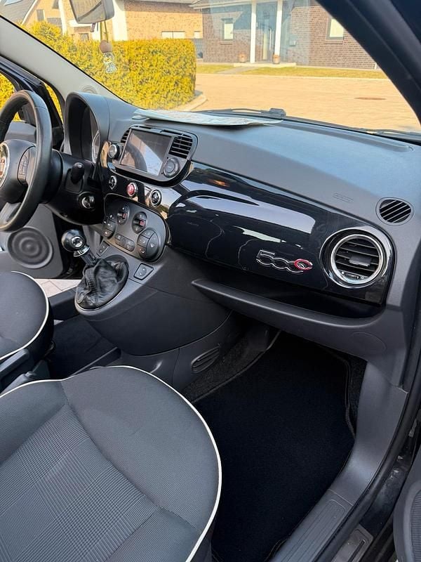 Gebraucht Fiat 500C 69 PS (50 kW) 2015 Schwarz Cabrio