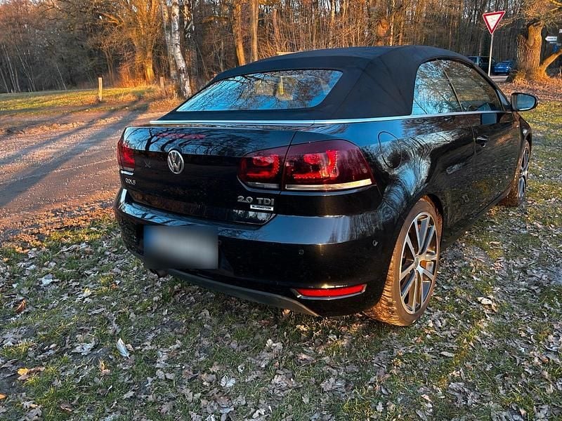 Gebraucht VW Golf Cabriolet LOUNGE 103 PS (75 kW) 2015 Schwarz Cabrio