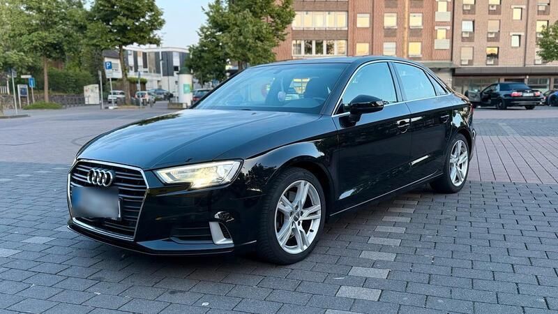 Schwarz Gebraucht 2019 Audi A3 Limousine | 18.799 € (Guter Preis) - Bild 1/4