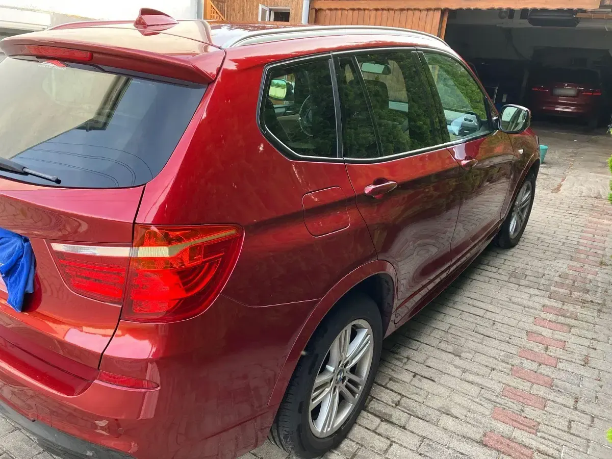Gebraucht BMW X3 Sport Line 313 PS (230 kW) 2012 Rot SUV