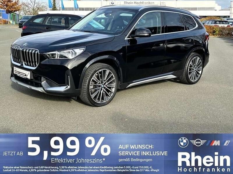 Schwarz uni Gebraucht 2023 BMW X1 xLine SUV | 42.370 € (Guter Preis) - Bild 1/4