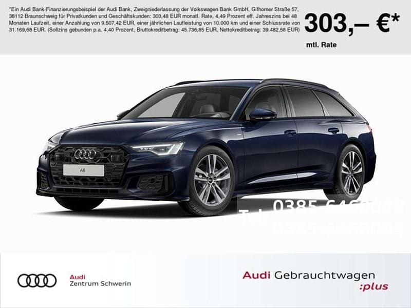 Blau (blau / firmamentblau) Gebraucht 2025 Audi A6 Business Kombi | 48.990 € (Superpreis) - Bild 1/4