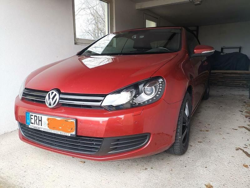 Gebraucht VW Golf Cabriolet Edition 140 PS (102 kW) 2012 Rot Cabrio