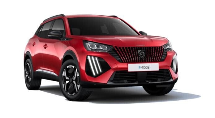 Gebraucht Peugeot e-2008 GT 114 kW (156 PS) 2024 Rot SUV