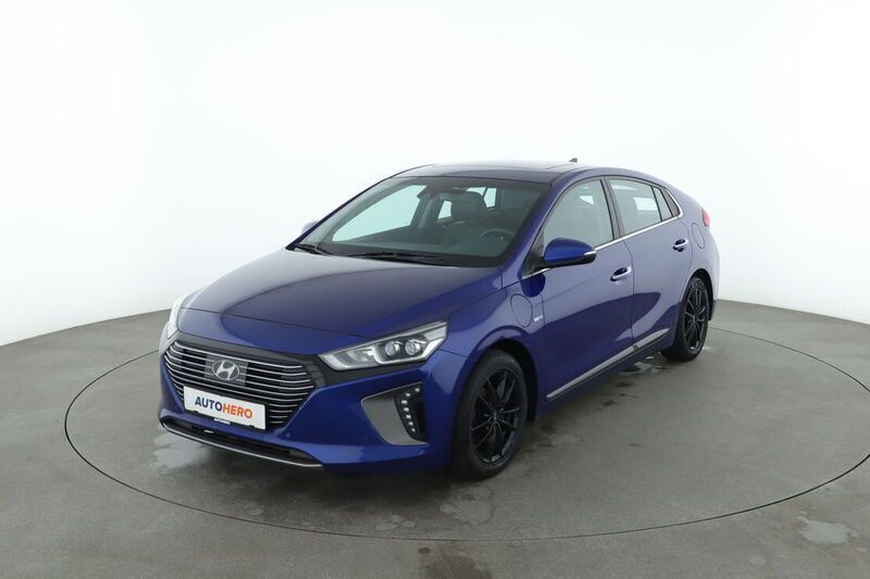 Blau Gebraucht 2019 Hyundai Ioniq Premium Limousine | 14.740 € (Fairer Preis) - Bild 1/4