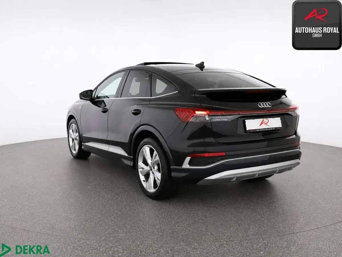 Gebraucht Audi Q4 Sportback e-tron S-Line 210 kW (286 PS) 2025 Schwarz SUV