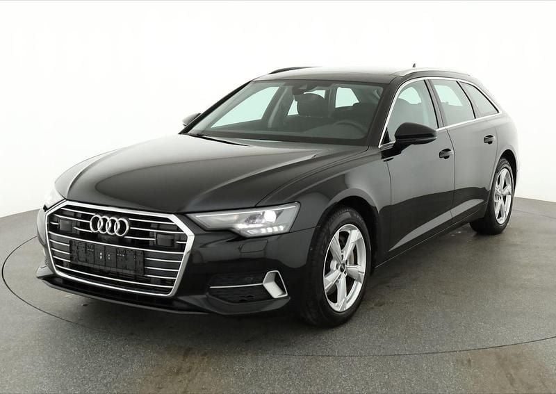 Mythosschwarz metallic Gebraucht 2023 Audi A6 Sport Kombi | 37.995 € (Superpreis) - Bild 1/4