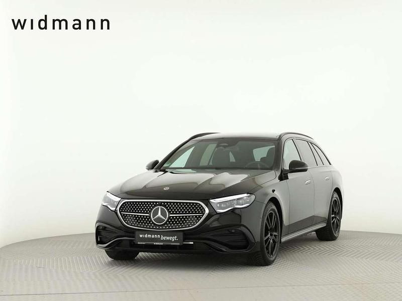 Metalliclack obsidianschwarz Gebraucht 2024 Mercedes E220 AMG Kombi | 54.850 € (Etwas zu teuer) - Bild 1/4