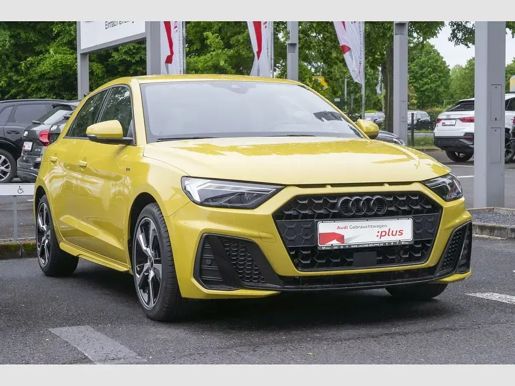 Usata Audi A1 Sportback S-Line 95 CV (69 kW) 2023 Giallo Utilitaria