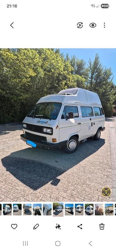 Weiß Gebraucht 1990 VW T3 California Van | 13.200 € - Bild 1/4