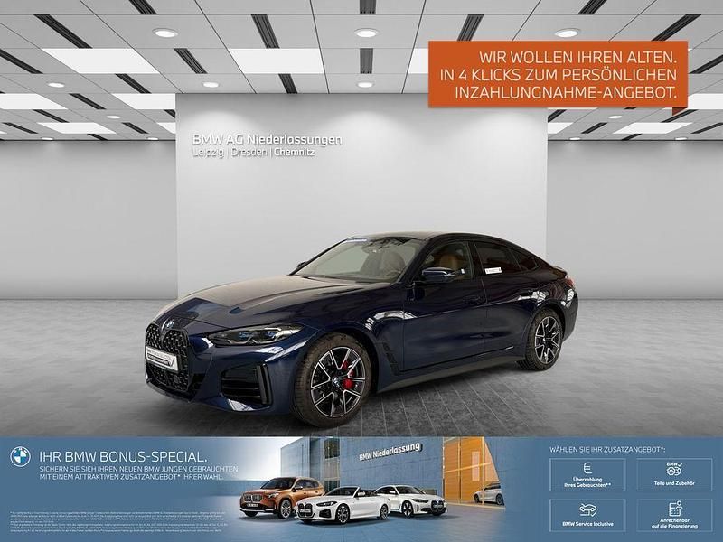 Blau Gebraucht 2024 BMW 420 Gran Coupé Shadowline Coupé | 41.999 € (Superpreis) - Bild 1/2