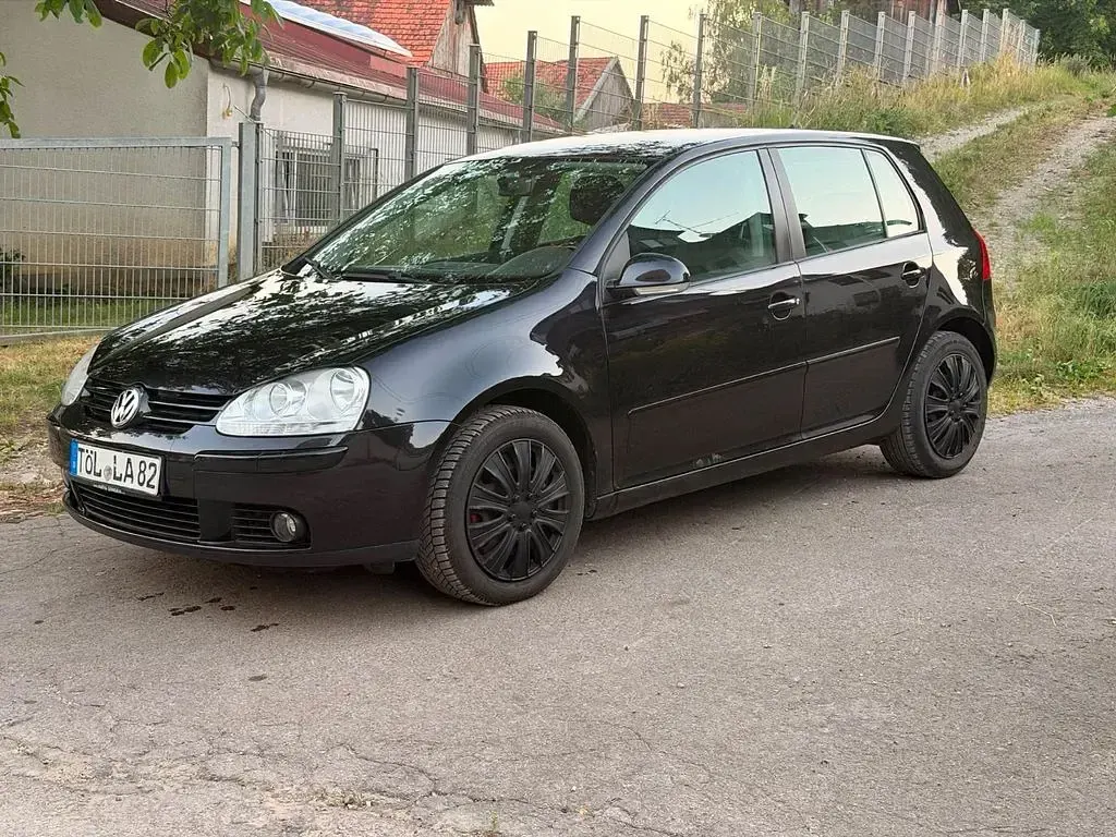 Gebraucht VW Golf V Comfortline 102 PS (75 kW) 2007 Schwarz Limousine