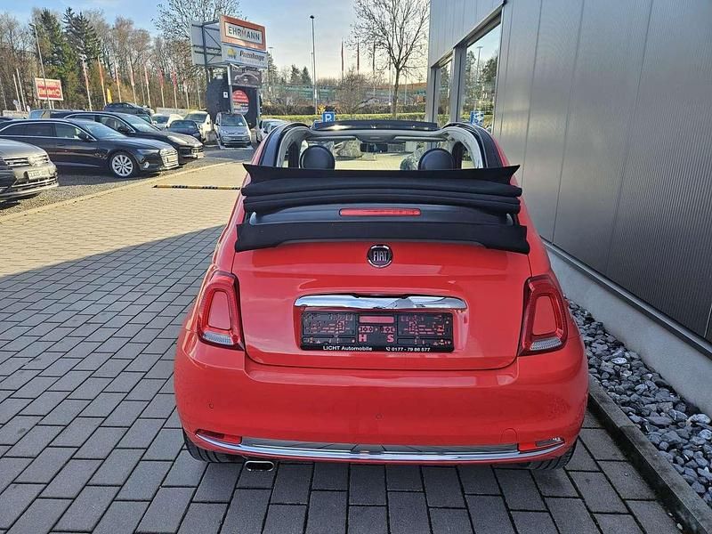 Gebraucht Fiat 500 Lounge 69 PS (50 kW) 2019 Colore esterno (corallo rot) Cabrio