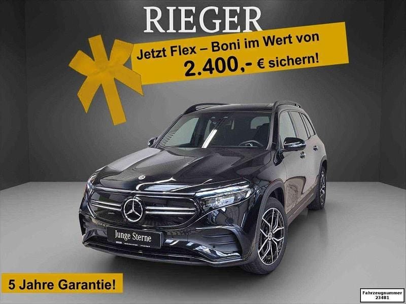 Metalliclack kosmosschwarz (metallic) Gebraucht 2024 Mercedes EQB300 AMG SUV | 38.599 € (Fairer Preis) - Bild 1/4