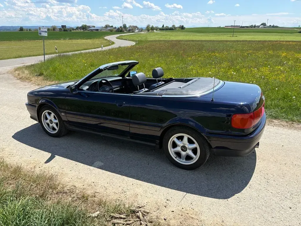 Gebraucht Audi Cabriolet Competition 174 PS (127 kW) 1996 Blau Cabrio