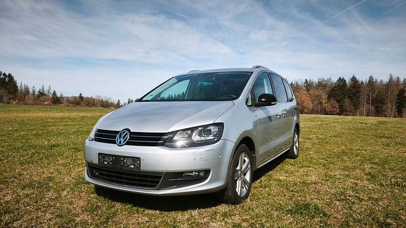 Gebraucht VW Sharan Match 170 PS (125 kW) 2012 Silber Van / Kleinbus