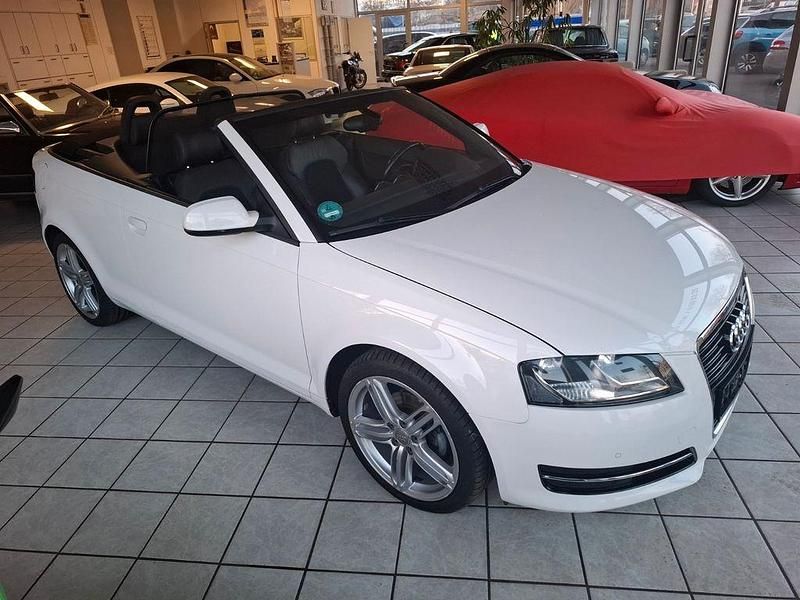 Gebraucht Audi A3 Cabriolet S-Line 140 PS (102 kW) 2012 Weiß Cabrio