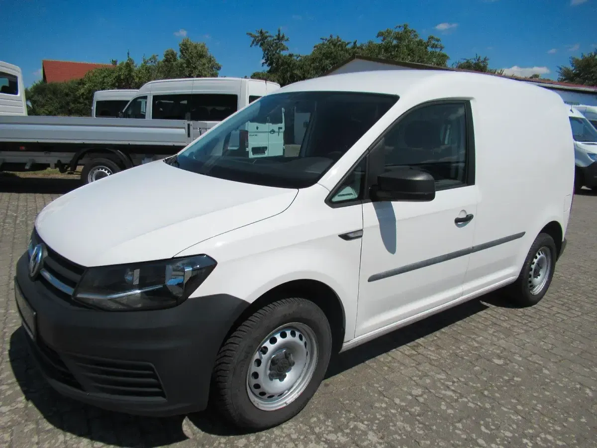 Gebraucht VW Caddy 75 PS (55 kW) 2020 Weiß Van / Kleinbus