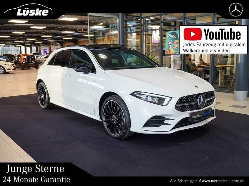 Gebraucht Mercedes A250 AMG line 218 PS (160 kW) 2022 Polarweiß Limousine