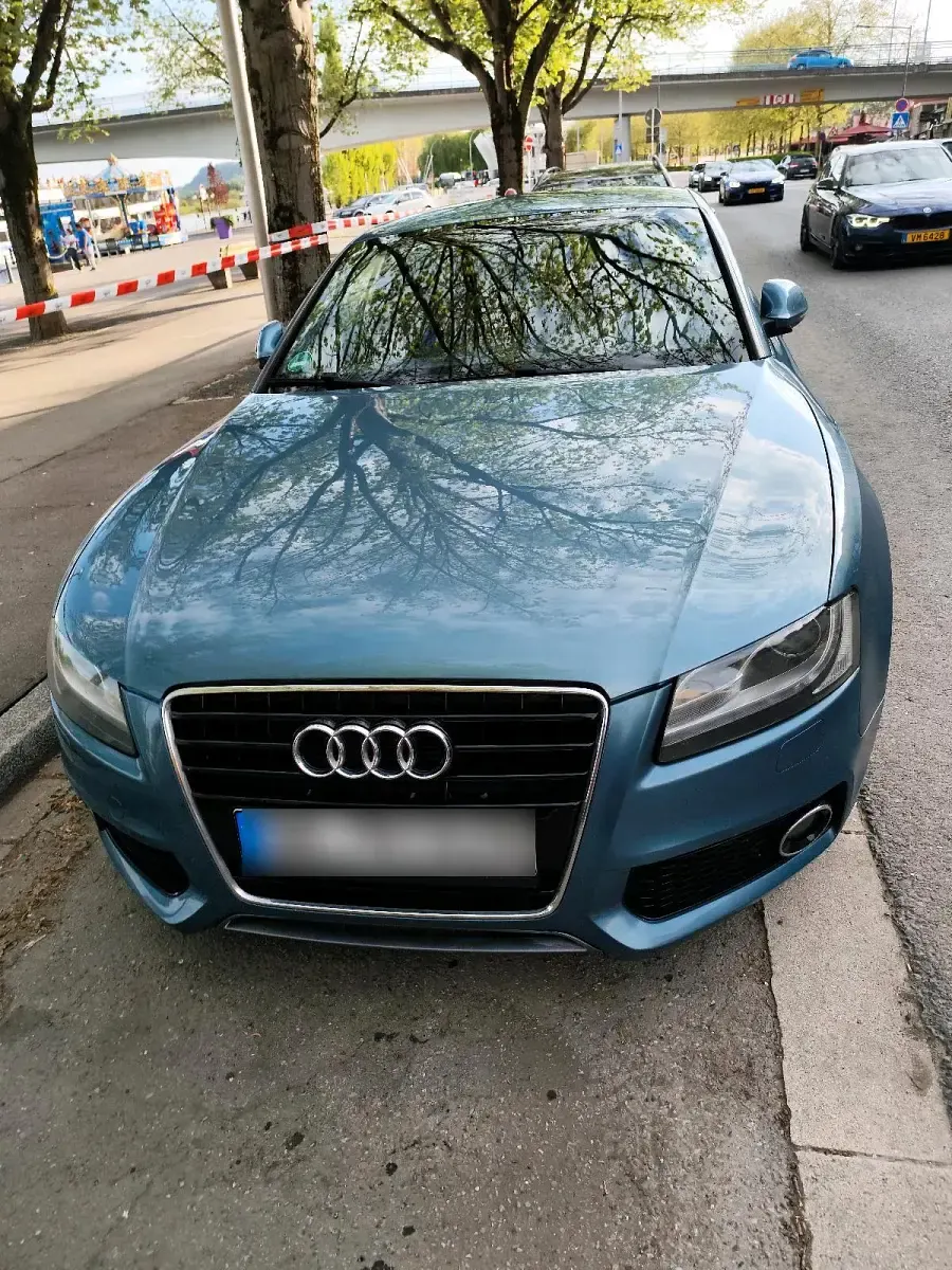 Gebraucht Audi A5 S-Line 265 PS (194 kW) 2009 Blau Coupé