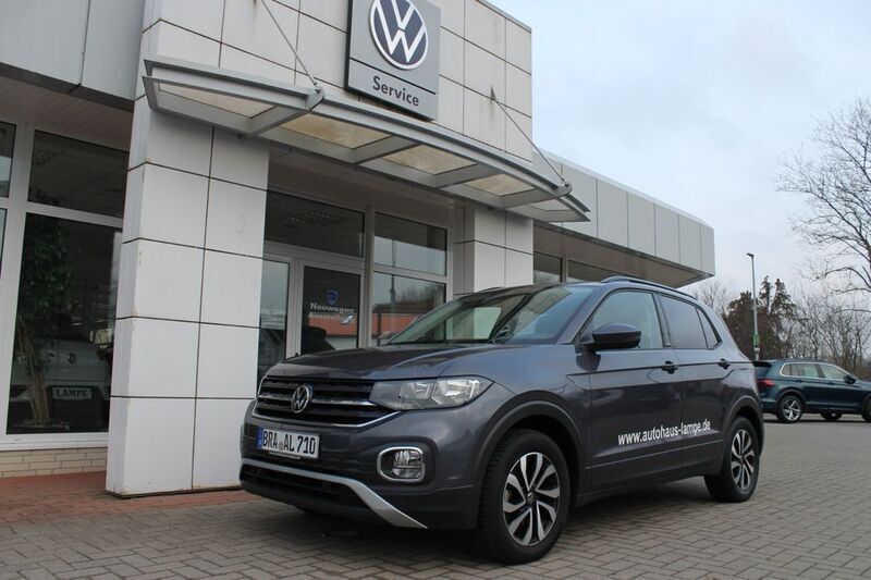 Grau Gebraucht 2021 VW T-Cross Active SUV | 20.880 € (Etwas zu teuer) - Bild 1/4