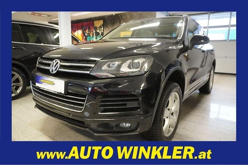 Schwarz Gebraucht 2012 VW Touareg SUV | 9.300 € (Guter Preis) - Bild 1/4