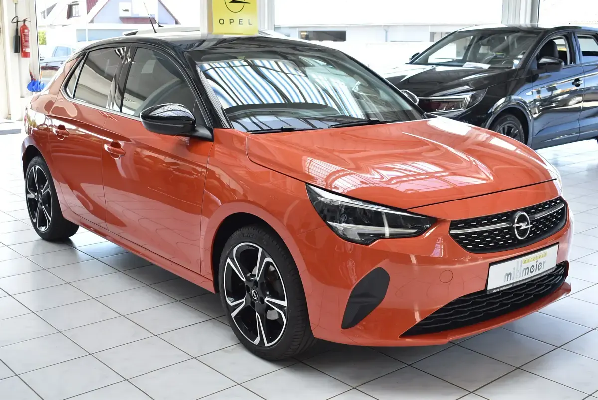 Gebraucht Opel Corsa Elegance 75 PS (55 kW) 2021 Orange Kleinwagen