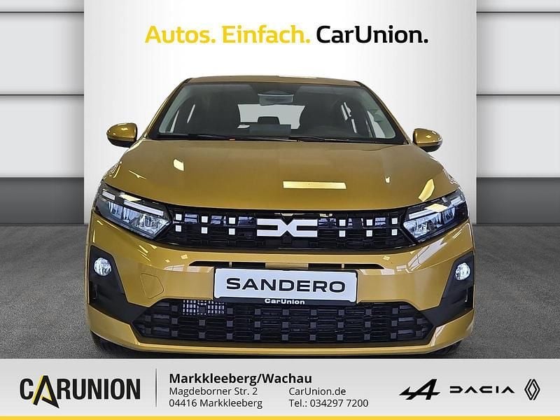 Neu Dacia Sandero Essentiel 110 PS (80 kW) 2025 Schwarz Limousine