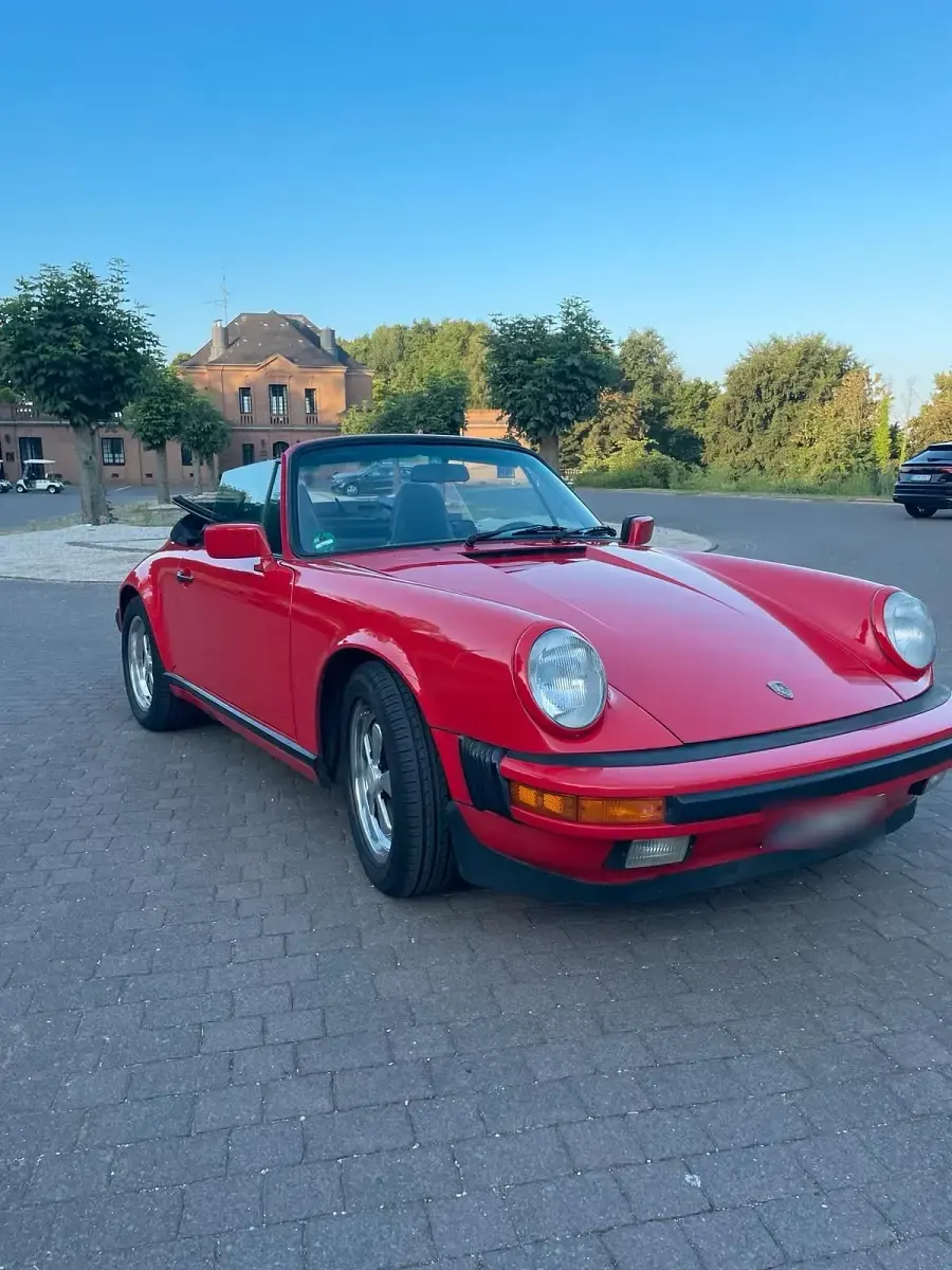 Gebraucht Porsche 930 218 PS (160 kW) 1987 Rot Cabrio