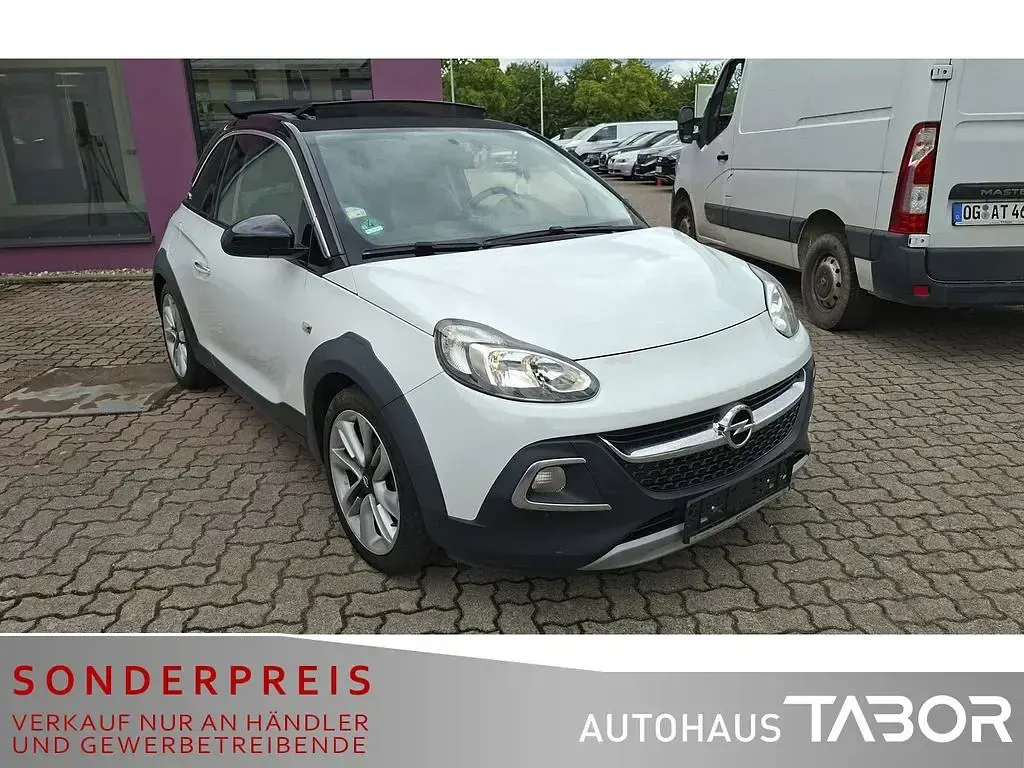Gebraucht Opel Adam Rocks Rocks 87 PS (63 kW) 2015 Schneeweiss/olympic/summit whi Kleinwagen