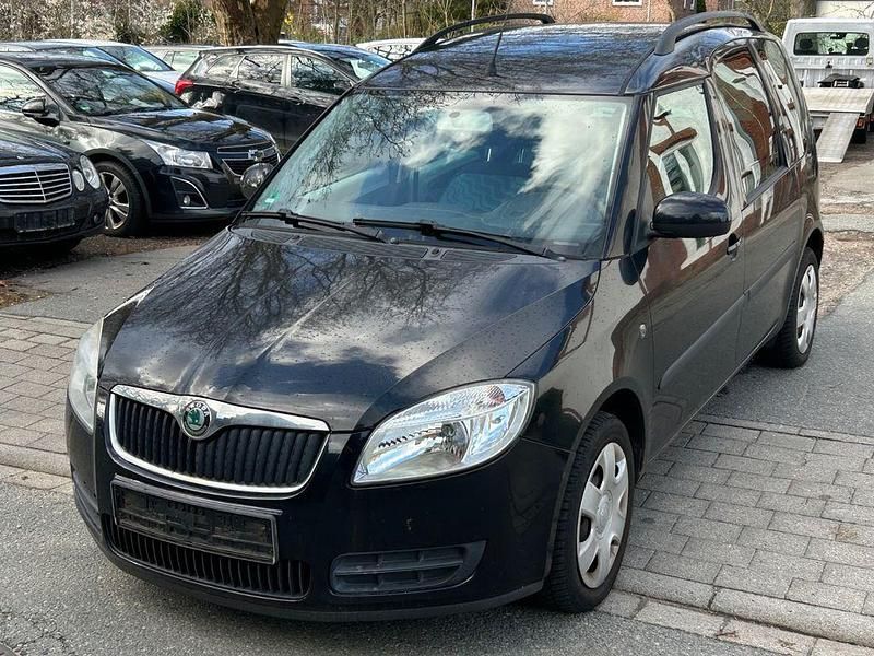Gebraucht Skoda Roomster Style 86 PS (63 kW) 2007 Schwarz Van / Kleinbus