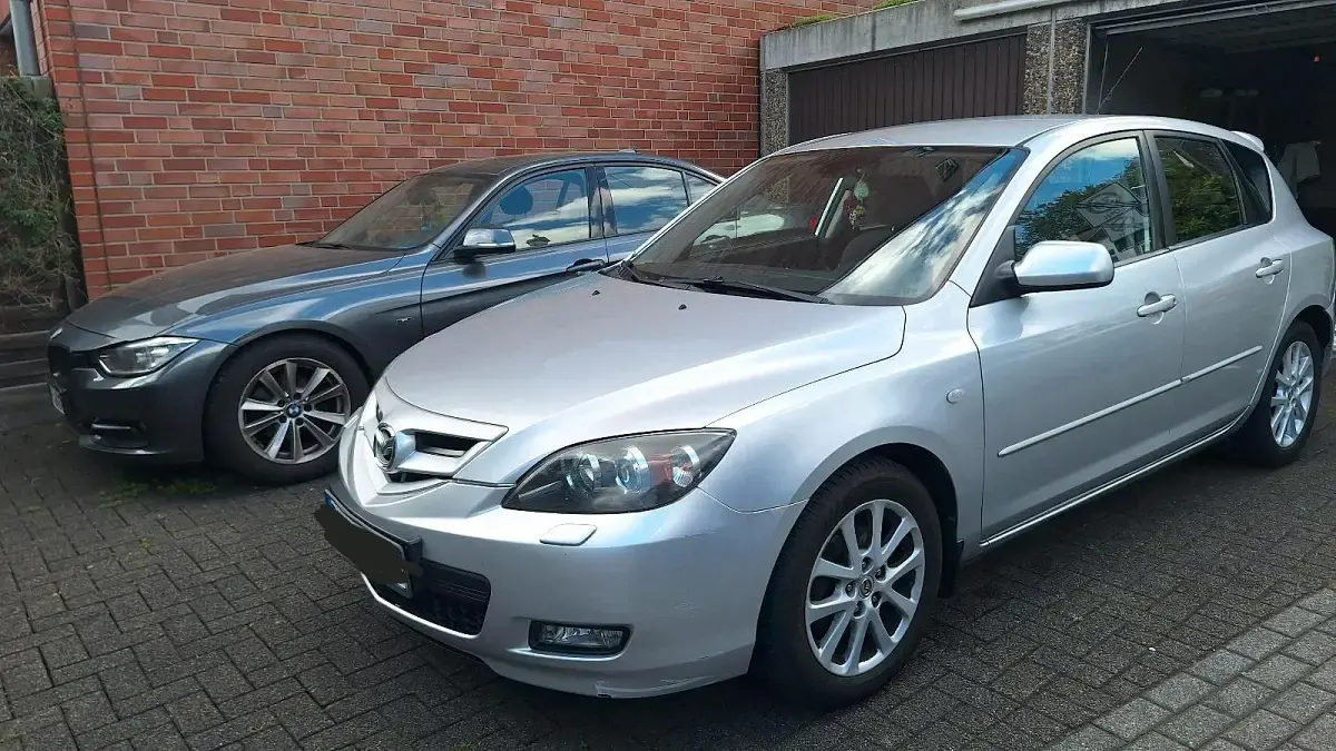 Gebraucht Mazda 3 105 PS (77 kW) 2008 Silber Limousine