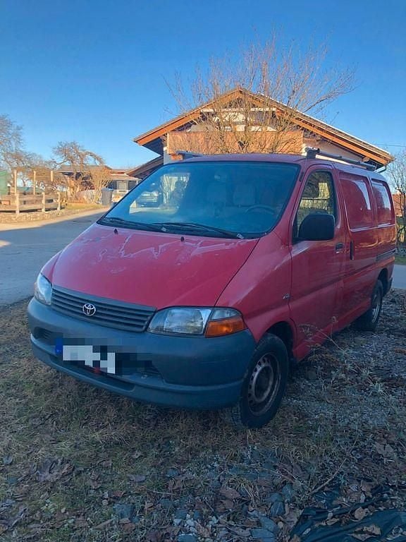 Gebraucht Toyota HiAce 88 PS (64 kW) 2005 Rot Van / Kleinbus