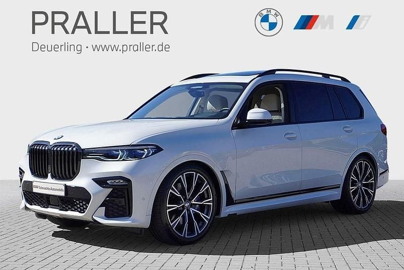 Mineralweiß Gebraucht 2022 BMW X7 Efficient Dynamics SUV | 67.900 € (Guter Preis) - Bild 1/4