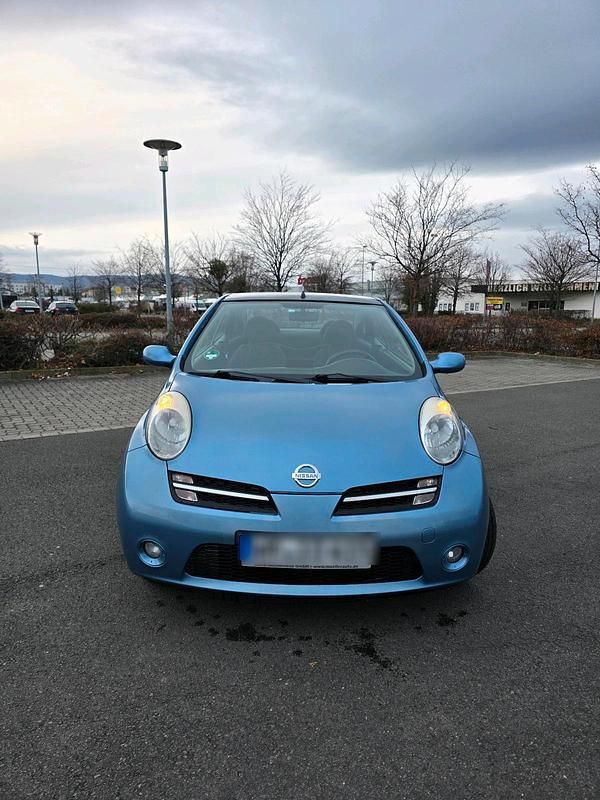 Blau Gebraucht 2006 Nissan Micra C+C Cabrio | 1.500 € (Etwas zu teuer) - Bild 1/4