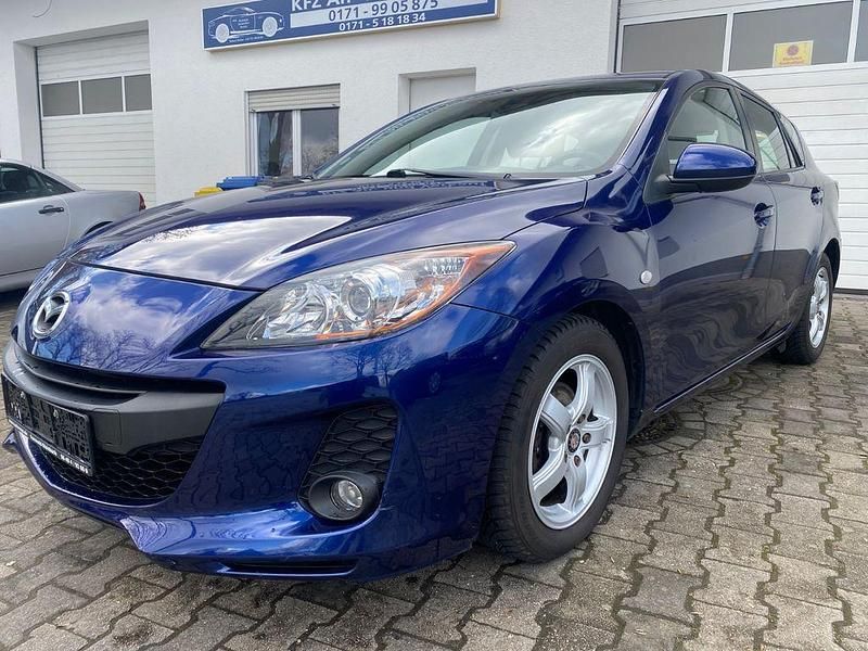 Gebraucht Mazda 3 Edition 105 PS (77 kW) 2012 Blau Limousine