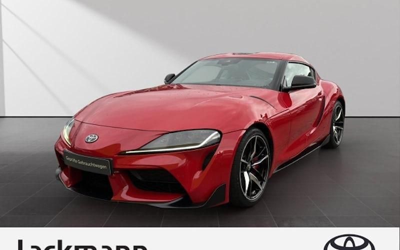 Rot Gebraucht 2019 Toyota Supra Plus Coupé | 55.490 € (Etwas zu teuer) - Bild 1/4