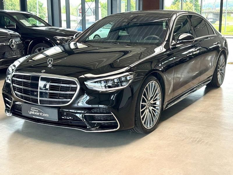 Obsidianschwarz metalliclack Gebraucht 2024 Mercedes S450 AMG Limousine | 109.800 € (Guter Preis) - Bild 1/4