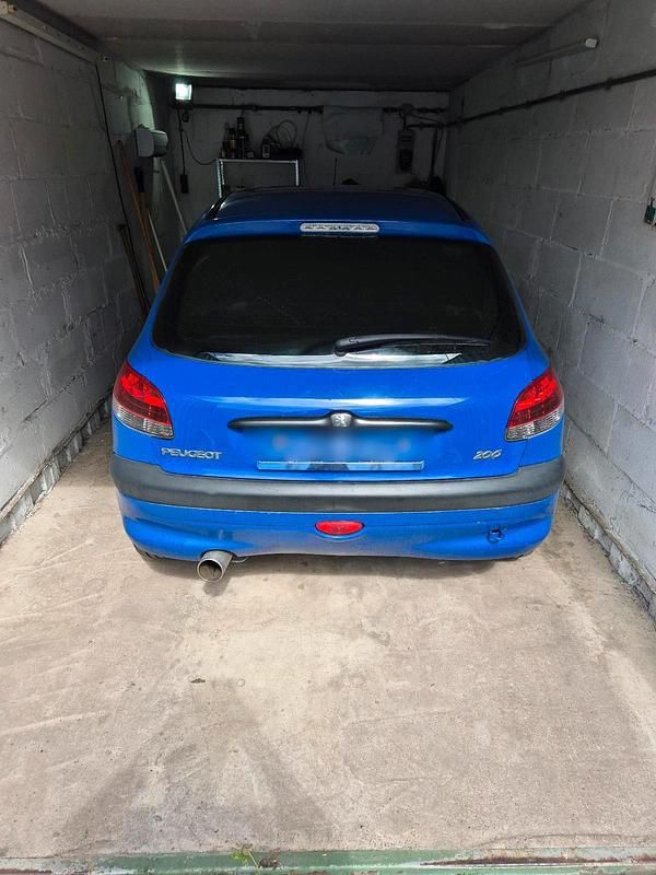 Blau Gebraucht 2003 Peugeot 206 Kleinwagen | 560 € (Guter Preis) - Bild 1/4