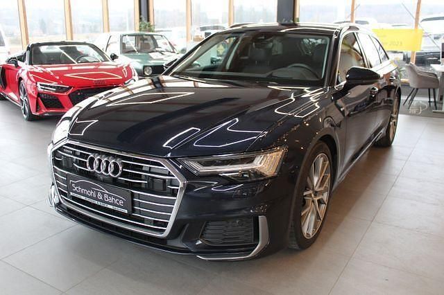 Firmamentblau metallic Gebraucht 2023 Audi A6 S-Line Kombi | 46.790 € (Fairer Preis) - Bild 1/4